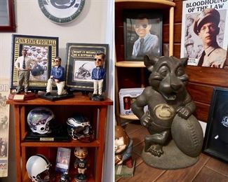 Joe Paterno - Eagles Helmet - Penn State Clock & MORE