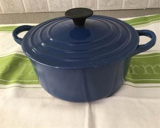 Le Creuset Small Blue Pot https://ctbids.com/#!/description/share/310029