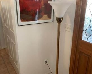 Lawrence Mathis Framed Print & Floor Lamp https://ctbids.com/#!/description/share/310189