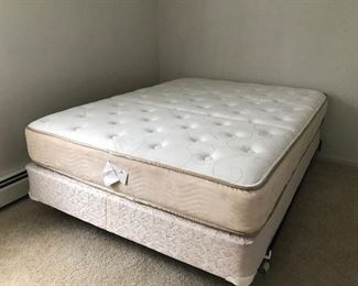 Nice mattress and box-spring and frame