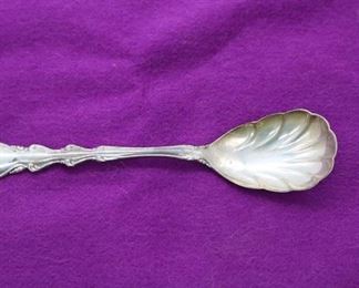"Angelique"  International Sterling Silver Serving Spoon