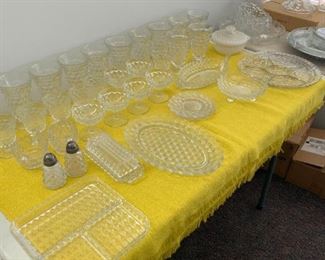 American Fostoria glass ware