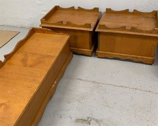 matching coffee table and side tables