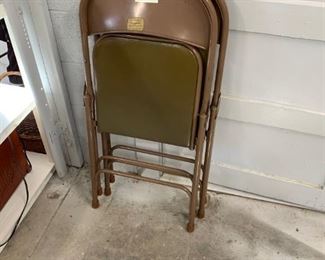 folding chairs (there are 4.  2 are not shown)