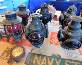 Railroad/Trolley lanterns