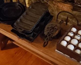 Antique Cast Iron Cookware