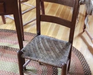 Many gorgeous antique chairs