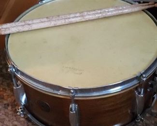 Snare Drum with case and sticks