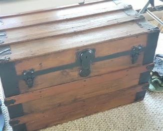Trunk with tray