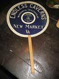 ENDLESS CAVERN NEW MARKET VA ADVERTISING PAPER FAN