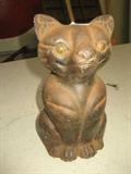 Cast Iron Cat Door Stop