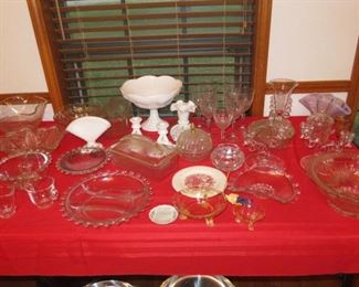 MILK GLASS - CRYSTAL