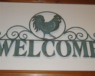 WELCOME SIGN