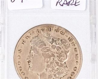 Lot 9 - Coin 1889-CC Morgan Silver Dollar in Fine