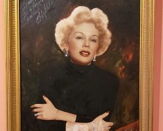 Signed Proof Eva Gabor