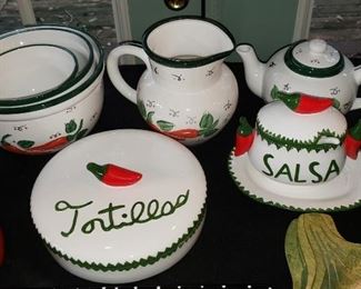 Chili Peppers by Clay Art