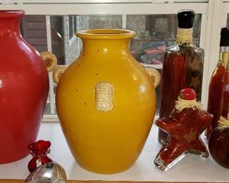 Large 3 handle Vases