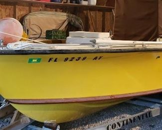 1972 Sea Craft Fishing Boat w/ Seminole Trailer 