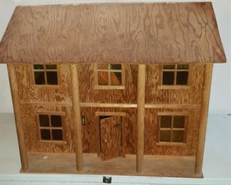 Hand Crafted Wooden Doll House