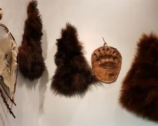 Beaver Pelts and Bear Foot