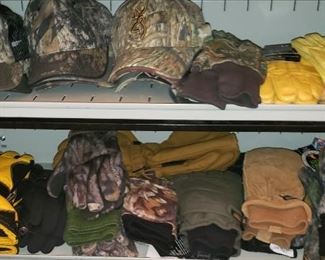 Large Assortment of Men's Caps 