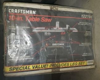 NIB Craftsman Table Saw