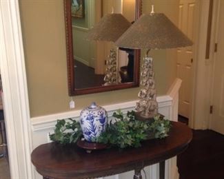 One of several mirrors