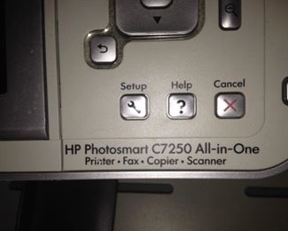 HP Photosmart C7250 Printer-Fax-Copier-Scanner