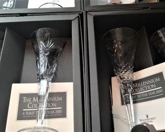 "The Millennium Collection" -Waterford crystal (still in boxes)