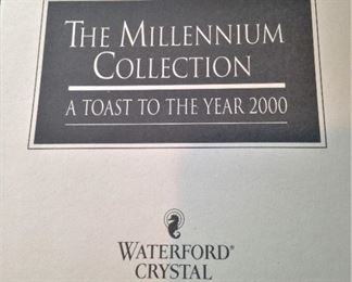 A Toast to the Year 2000 - Waterford Crystal