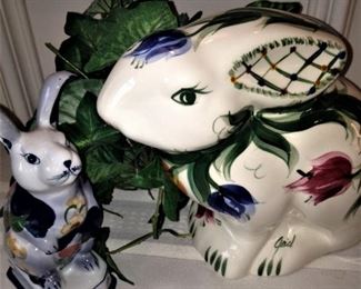 Ceramic bunnies