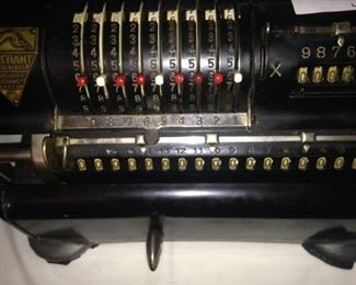 Antique Marchant Calculator