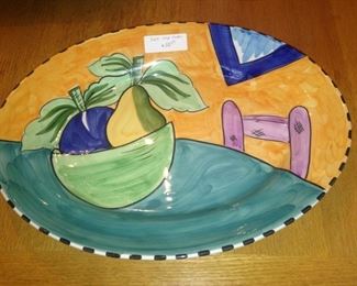 Fun serving plate