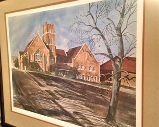Christ Episcopal Church by Tyler artist A. C. Gentry
