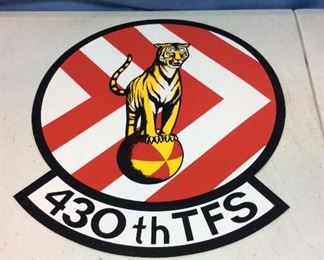 430th TFS decal   This is a very rare never for sale squadron issue only
