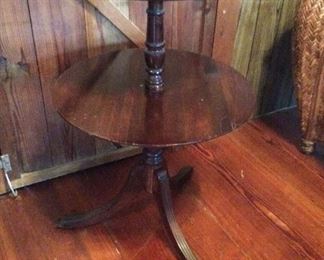 Duncan Phyfe two tiered table