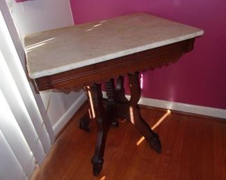 Marble Top VICTORIAN Table