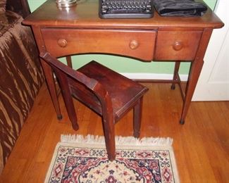Maple Desk w/Chair