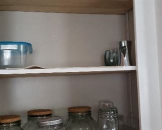Jars & cookbooks