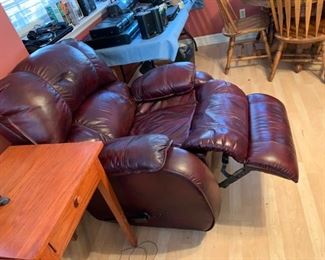 #17		Southern Motion Burgundy Recliner	 $125.00 
