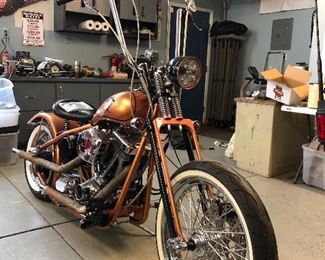 Harley Davidson Built Custom Chopper