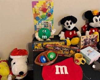 M&M memorabilia 
