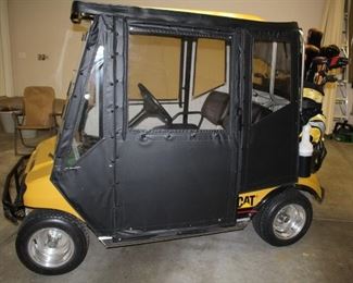 Custom CAT Golf Cart