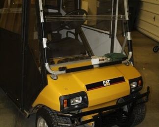 Custom CAT Golf Cart