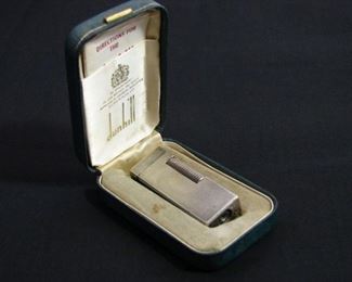 Lot 65 - Dunhill Rollagas lighter in box with directions, untested
