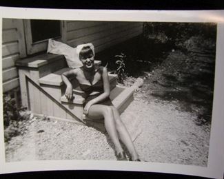 LOT 33: 1930s Photographs Of Girls in Swimsuits, Plus Men
