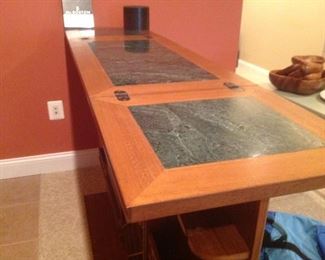 Vintage Asian Folding Bar 