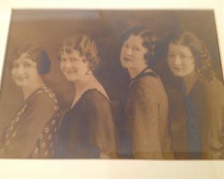 Vintage 1920's Framed Photo's 