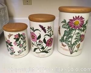 Port Meirion The Botanic Garden Canisters