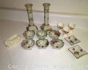 Belleek, Nippon, Decorative China Assortment